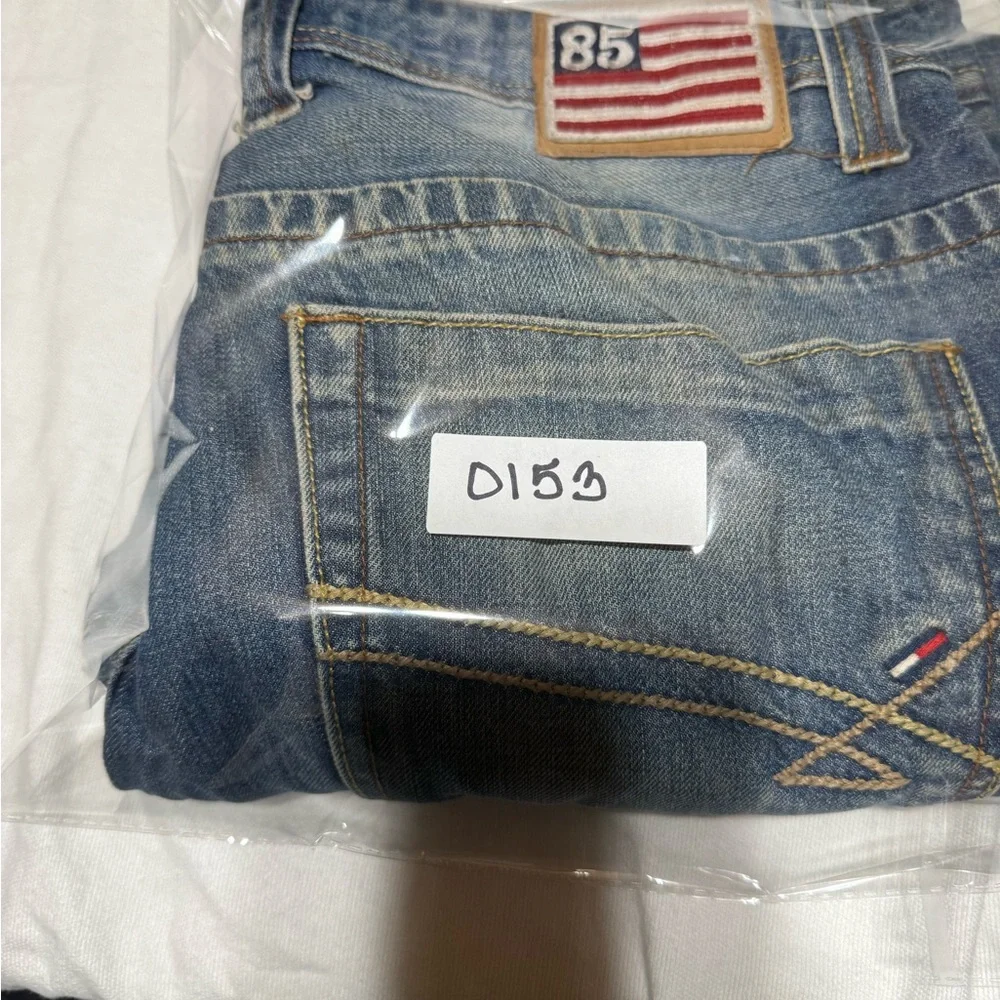 Tommy Hilfiger‎ Men's Faded Blue Jeans size 36 x 34